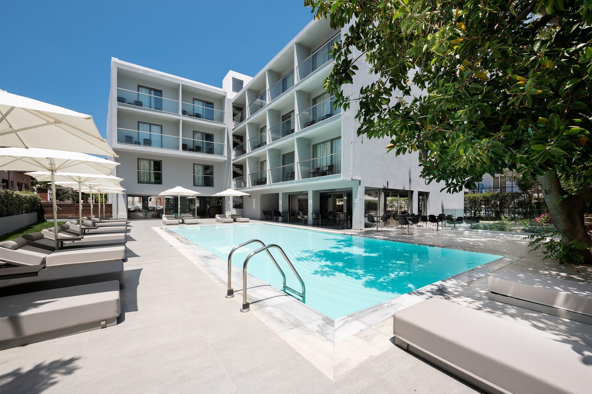 Oktober Downtown Boutique Hotel Rhodes City Екстер'єр фото